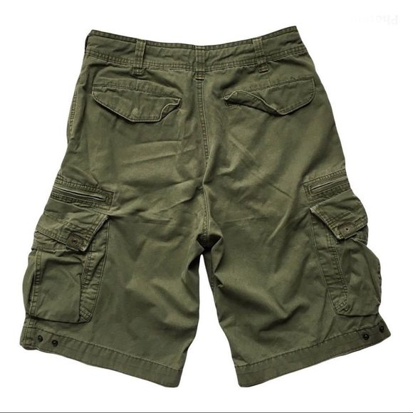 Molecule Originals army green cargo shorts medium army shorts military tactical - Picture 5 of 16